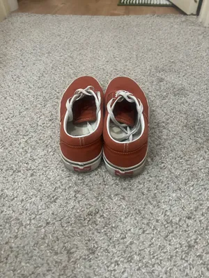 Brick Red Vans Era Shoes thumbnail 3