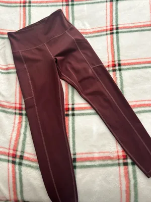 Love Her Burgundy Leggings thumbnail 1