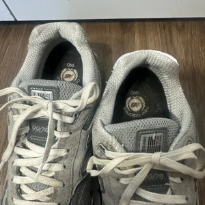 New Balance 990v4 Sneakers Women 9.5 Gray Suede Mesh USA Made Casual Running Dad thumbnail 7