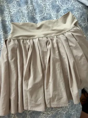 Tan Pleated Tennis Skirt Size XS thumbnail 1