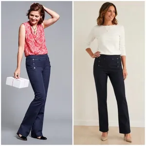 CAbi Mariner Trouser | Sailor Pants in Navy #5077 thumbnail 2