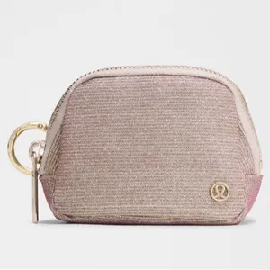 Lululemon Everywhere Belt Bag Nano Glitter Pink Champagne/Muse/Gold thumbnail 8