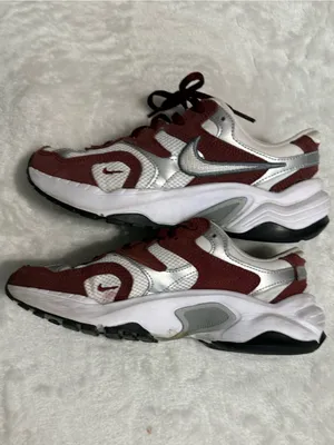 Nike AL8 Dark Team Red Metallic Silver Sneakers Women's Size 6.5 FJ3794-600 thumbnail 6
