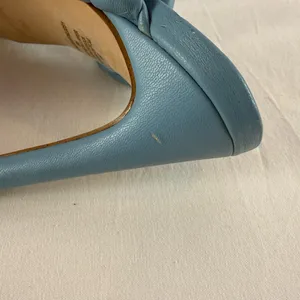 Steve‎ Madden Kenny Braided Square Toe Heels in Sea Blue Size 8 thumbnail 7