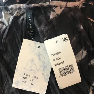 Raviya Tie-Dye Maxi Swimsuit Cover-Up Dress Black Pink Size M thumbnail 4