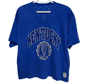 Pressbox by Royce Apparel‎ Women's Short Sleeve V-Neck Kentucky UK Size L thumbnail 1