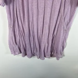 We The Free Burnout T-Shirt Women's Oversized XS V-Neck Boho‎ Lagenlook Slouchy thumbnail 10