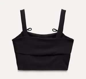 ZARA Bow Corset Top thumbnail 7