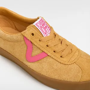 NEW VANS Trainers Vans Women Sport Low Gum Multi Yellow Suede Leather 9 thumbnail 4