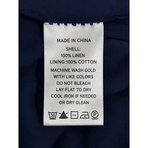 Hill House Navy Linen Tiered Ruffle Mini Skirt XS Elastic Waist Lined Cottage thumbnail 6