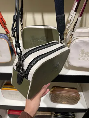 Coach Jes Crossbody In Color Block 3041 Qb/Kelp-Mutli thumbnail 5
