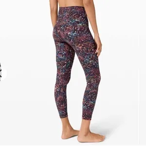 Lululemon align pant 11 25”‎ foliage overlay multi 4 thumbnail 2