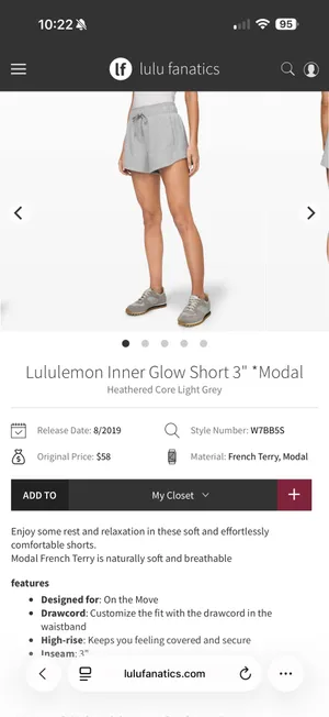 Lululemon Shorts thumbnail 4