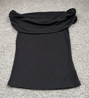 Next Black Off The Shoulder Top Size 4 thumbnail 1