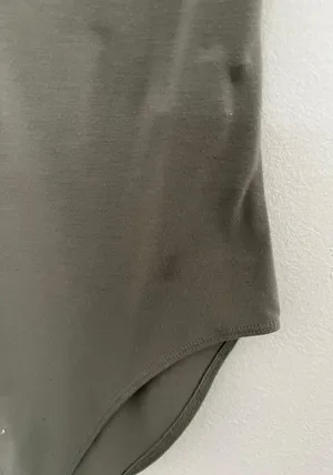 Olive Army Green Bodysuit thumbnail 3