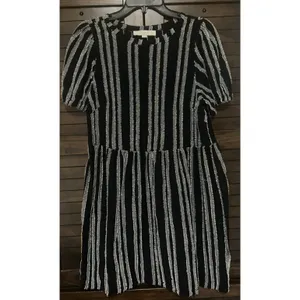LOFT Dress Small Petite Navy And White. Comfy, Stretchy, Classic, Preppy, Career thumbnail 6