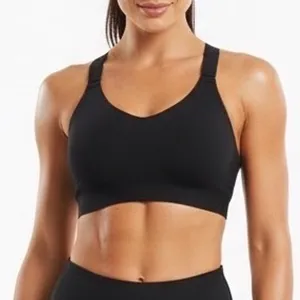 CALIA by Carrie Underwood Sports‎ Bra Black Strappy Crossback Size S Activewear thumbnail 1