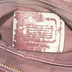 COACH‎ TURNLOCK Chain Tote 27 Zip Top Leather Shoulder Bag 57107 Oxblood thumbnail 7