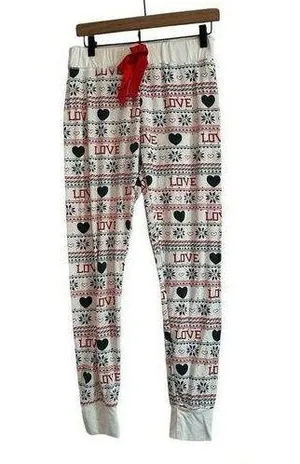 Jordann Christmas elastic Waist Pajama Pants Size Medium thumbnail 1