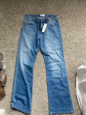 Rolla’s Dallas Low Bootcut Jeans-Karen Blue thumbnail 1