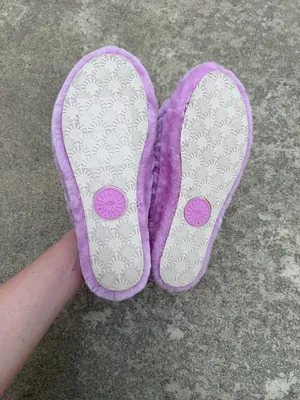 UGG Fluff Yeah Slipper Slide With Strap Pink Purple Size 9 thumbnail 8