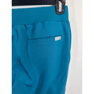 FIGS Venice Slim Jogger Scrub Pants‎ Teal Technical Collection Women XS Tall NWT thumbnail 5