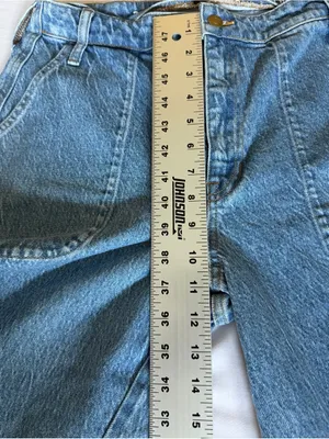 J Crew Slim Wide Leg Crop Jeans Women’s Size 30 Medium Wash Casual thumbnail 10