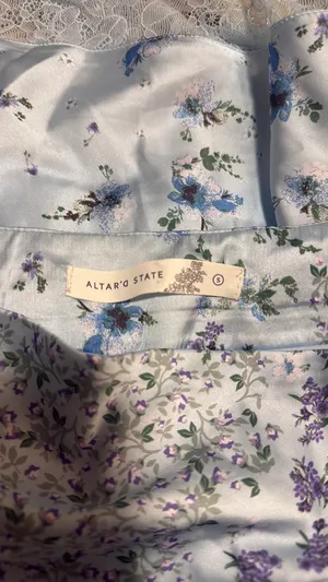 Altar'd State Midi Skirt Floralsilk thumbnail 2
