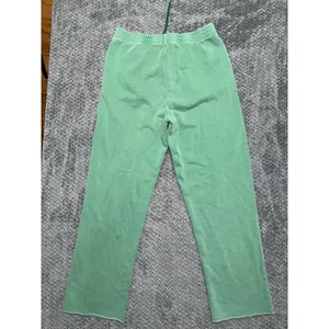 Outdoor Voices Womens Cotton Terry Jogger Sweatpants Green Pull On Size Medium thumbnail 6