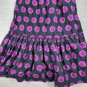 Free People Leanna Dress Womens M Black‎ Purple Bandeau Summer Boho Empire thumbnail 11