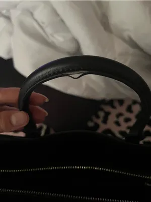 Michael Kors Black & White Monogram Purse thumbnail 6