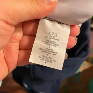 Nwt Champion Navy Blue Cotton Hoodie thumbnail 3