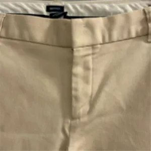 Gap Women's Cropped‎ Pants Size 6 Beige Straight Leg Casual thumbnail 11