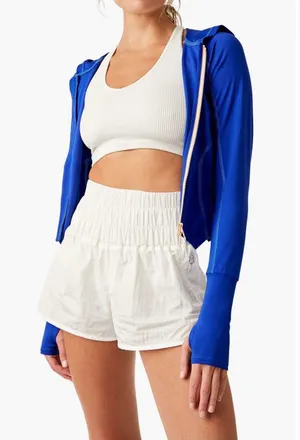 Free People Movement playin for keeps track jacket size L thumbnail 1