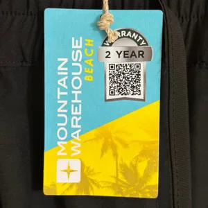 Mountain Warehouse Tide Quick Dry Shorts Black Womens 14 UPF 50+ Hiking Beach thumbnail 6