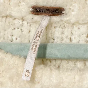 Free People Women's Cream Teddy Long-Sleeve Sweater Tunic Nubby‎ Size XL thumbnail 4