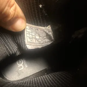 Ugg Black Suede Ankle Boots thumbnail 7