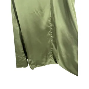 LanTing Bride TS Couture Olive Green Satin Draped One Shoulder‎ Gown NWT Small thumbnail 9