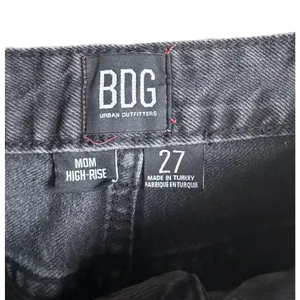 BDG Urban Outfitters‎ Mom High-Rise Jeans Women's 27 Black Retro Preppy Punk thumbnail 5