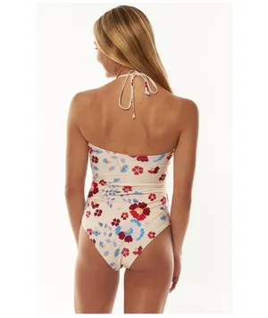 Halter Swim Suit One Piece Multiple Size XS thumbnail 2