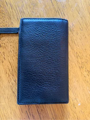 Kate Spade New York Black Pebbled Leather Wristlet Wallet thumbnail 3