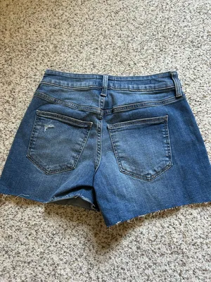 High Rise Jean Shorts  thumbnail 2