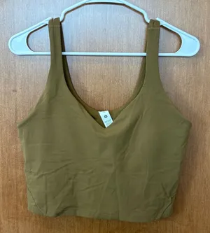 Lululemon Align Tank Top *Light Support, A/B Cup NWOT COLOR: Allspice. Sz 12. thumbnail 1