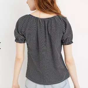 TEXTURE & THREAD PEASANT TOP Medium New thumbnail 3