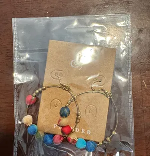 Colorful Loop Boutique Earrings Multiple thumbnail 1