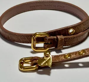 Miu Miu Authentic heart bracelet leather thumbnail 3