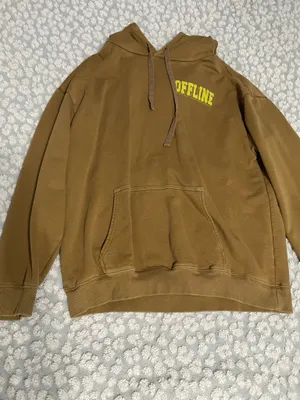 Brown Aerie Offline Hoodie Oversized thumbnail 3