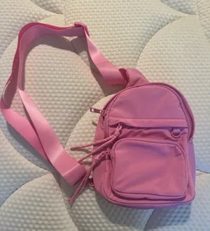 Pink Mini Crossbody Bag - Casual Everyday Shoulder Bag thumbnail 1
