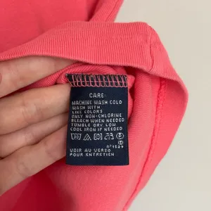 Y2K Ralph Lauren Sport Fitted Cotton Baby Tee in Pink Preppy Old Money - Size S thumbnail 5