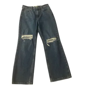 Abercrombie &Fitch Ultra High Rise Ankle Straight Jeans Size 28/ 6S thumbnail 2